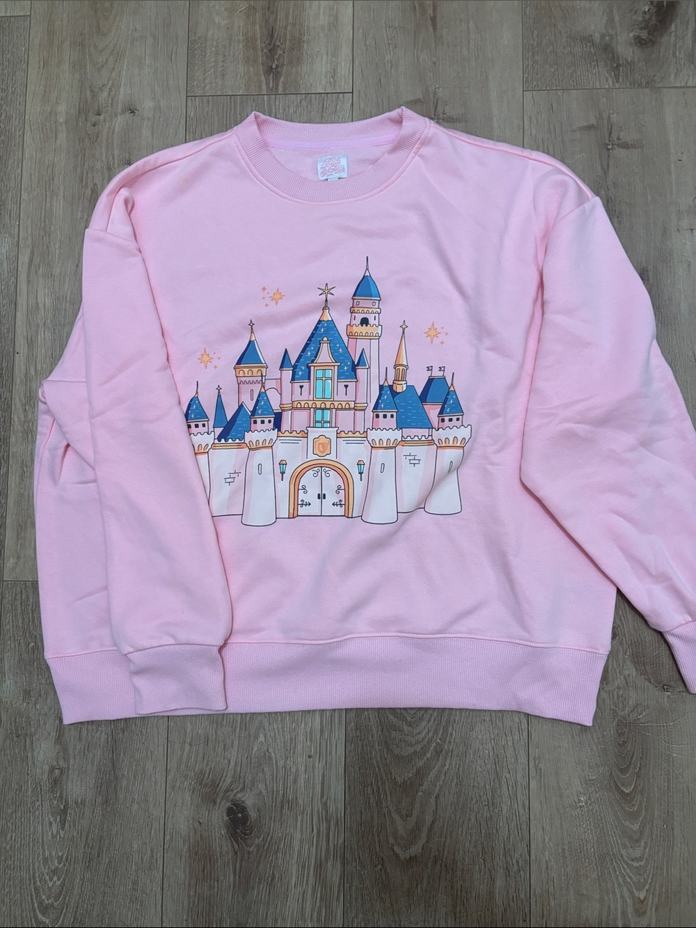 Disneyland Pink Castle Graphic Sweatshirt -